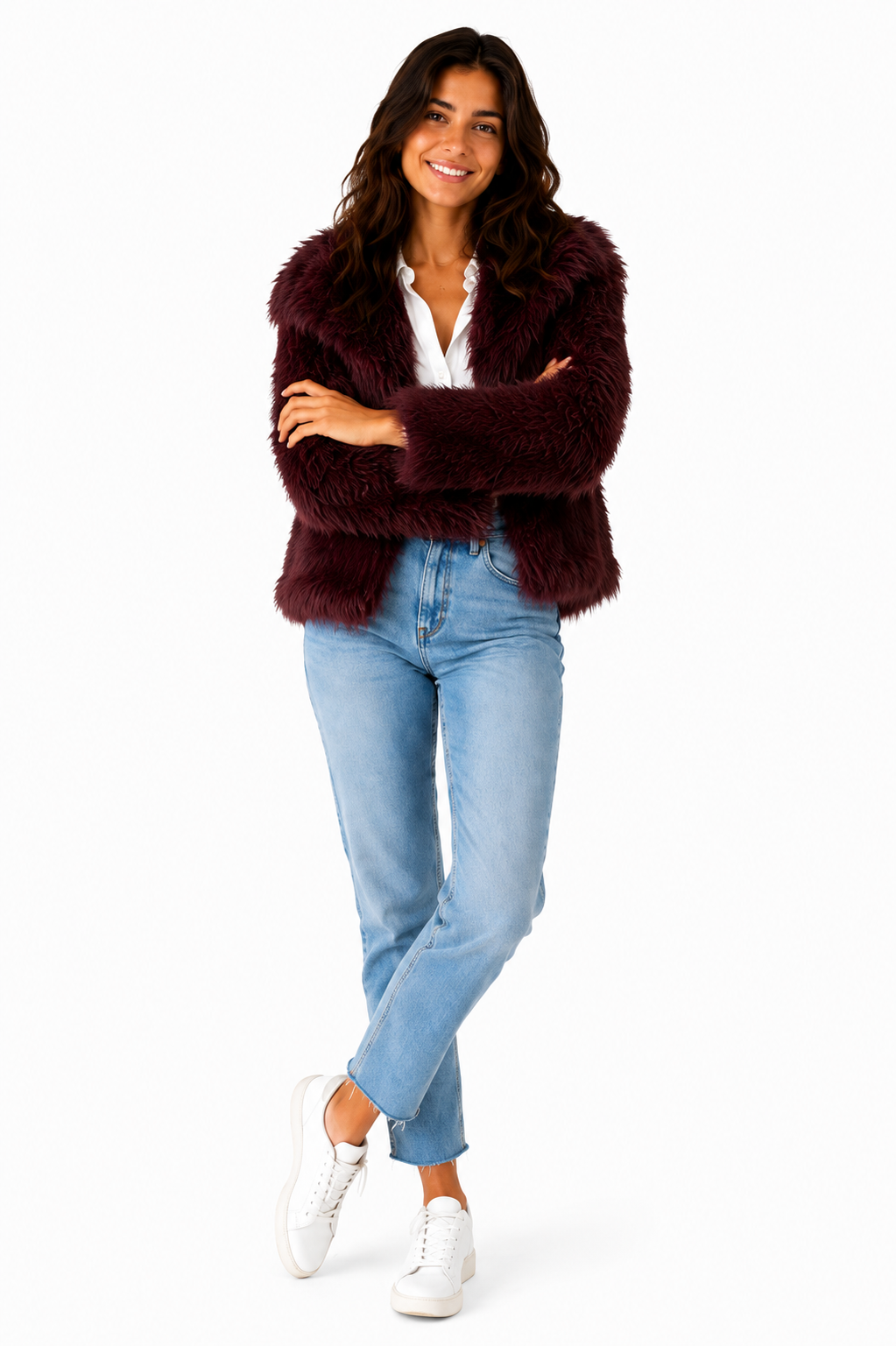 Fatima - Chaqueta de piel sintética