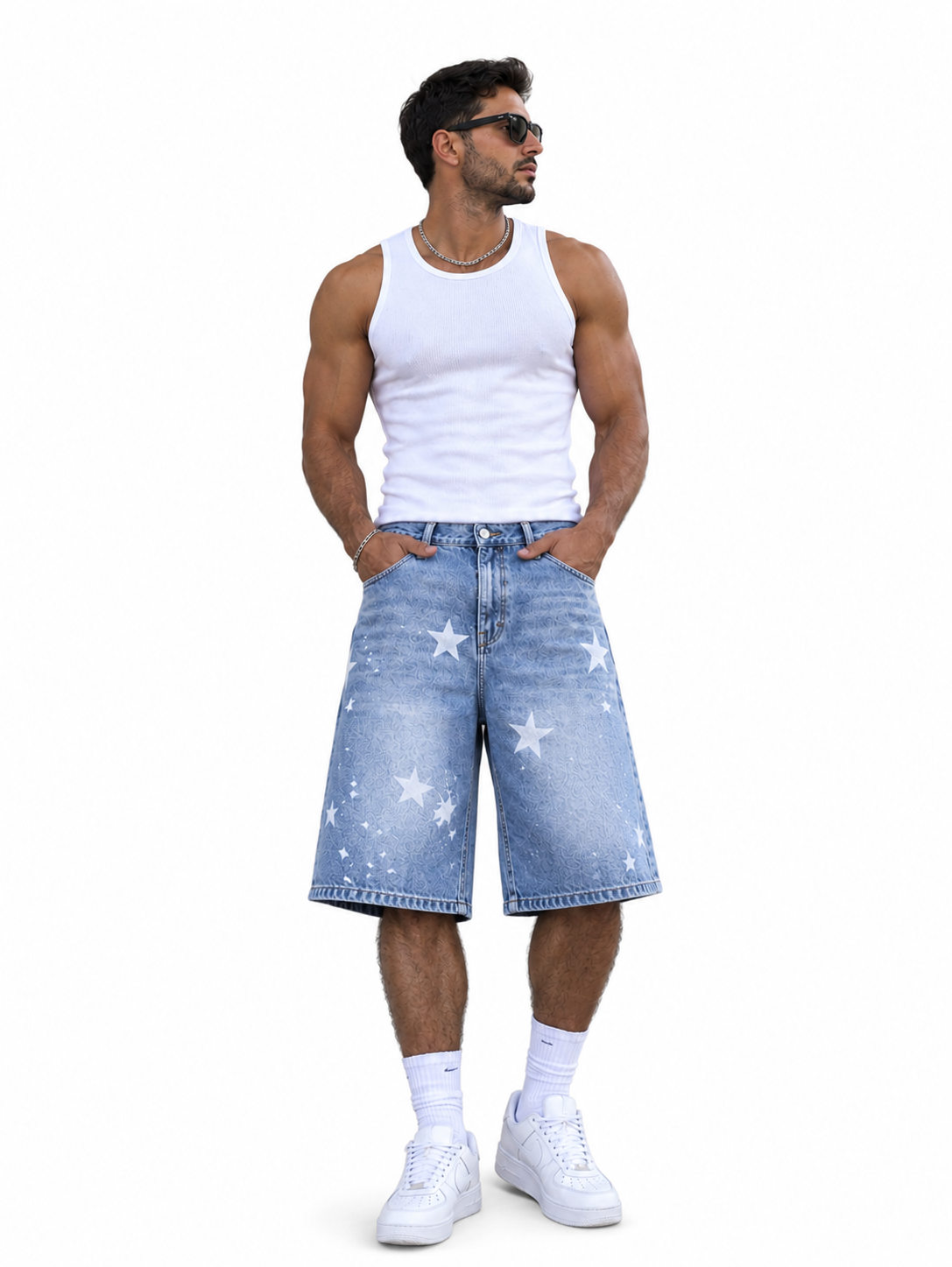 Javier - Cortos Carter Blue Star