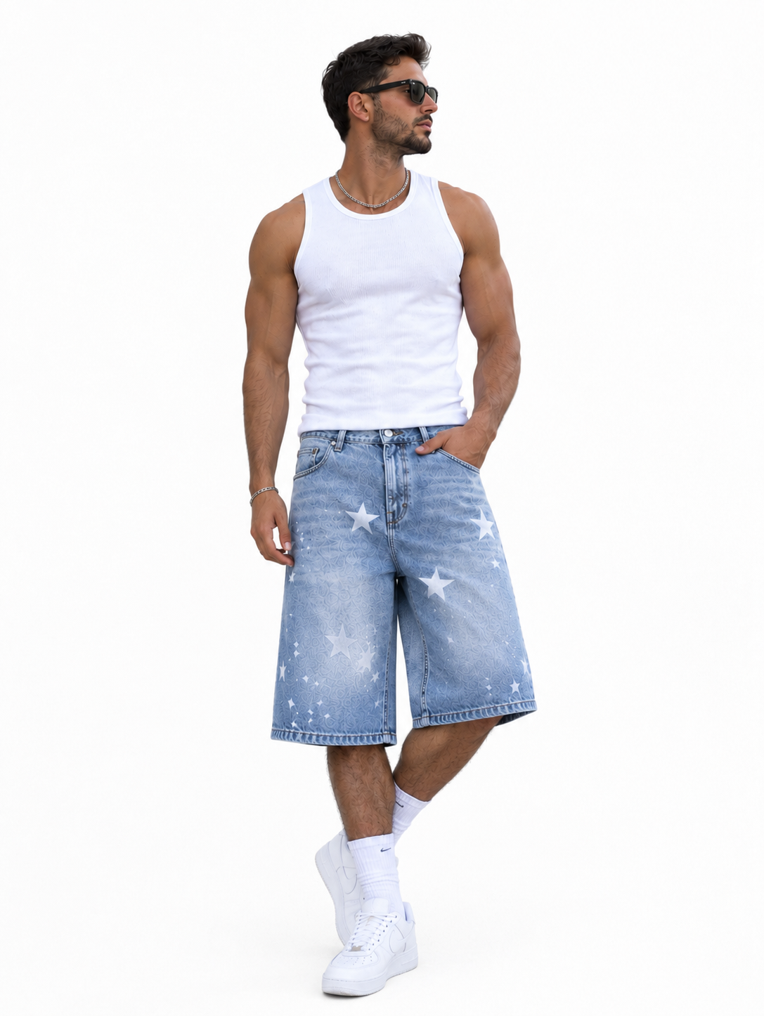 Javier - Cortos Carter Blue Star